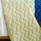 3-Piece Handmade Full/Queen Quilt Set Vermicelli Quilted Patchwork